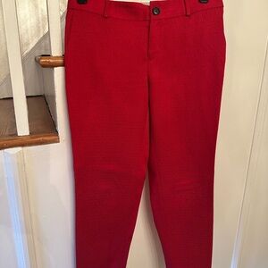 Banana Republic Red Camden Pants 4